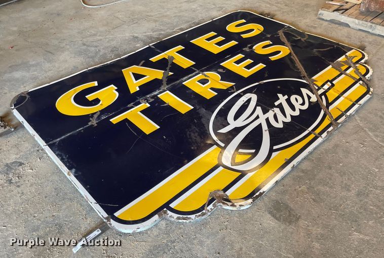 image for item JF9041 Gates Tires sign