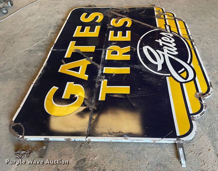 image for item JF9041 Gates Tires sign