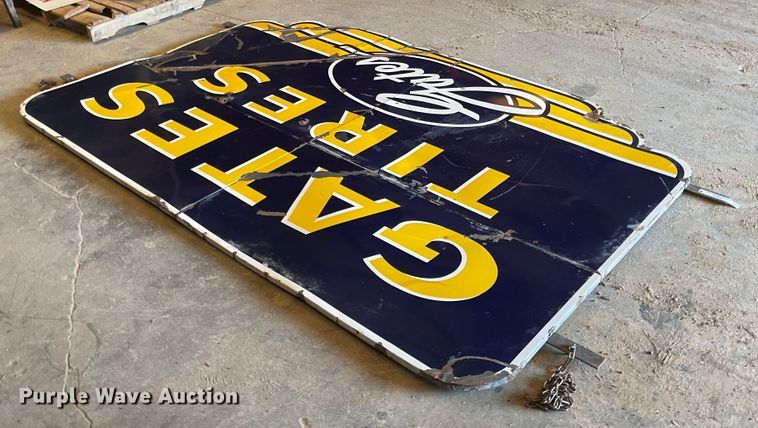 image for item JF9041 Gates Tires sign