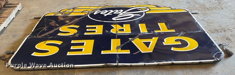 image for item JF9041 Gates Tires sign