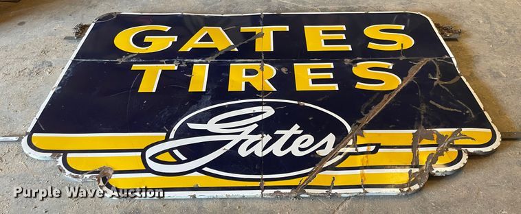 image for item JF9041 Gates Tires sign