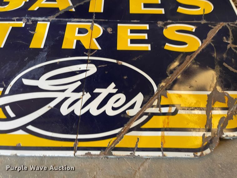 image for item JF9041 Gates Tires sign