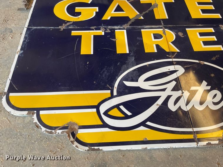 image for item JF9041 Gates Tires sign