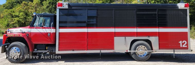 image for item JL9358 1982 International 1954  rescue vehicle