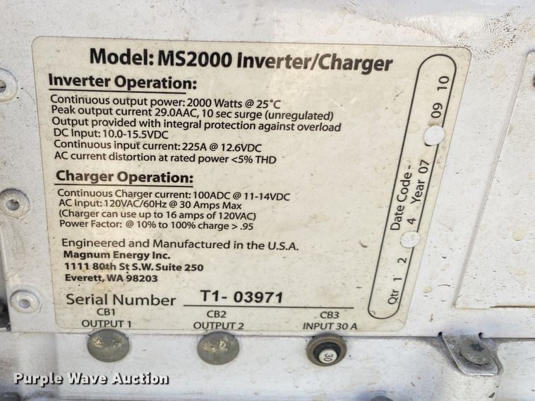 image for item JW9497 2009 Freightliner XC-R Mandalay  RV