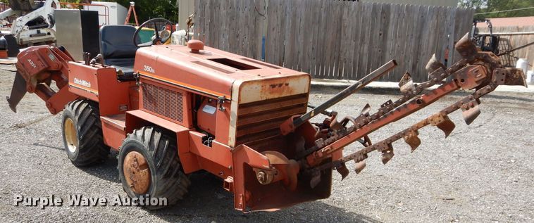 image for item JX9112 1988 Ditch Witch 350SX  cable plow