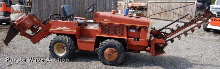 image for item JX9112 1988 Ditch Witch 350SX  cable plow