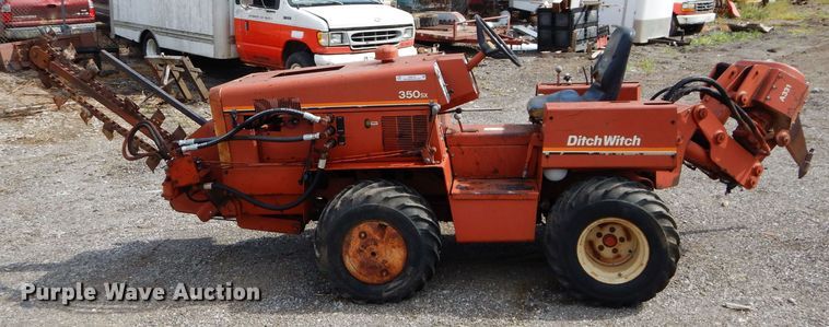 image for item JX9112 1988 Ditch Witch 350SX  cable plow