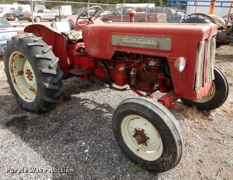 image for item JX9114 1961 International Harvester B414  tractor