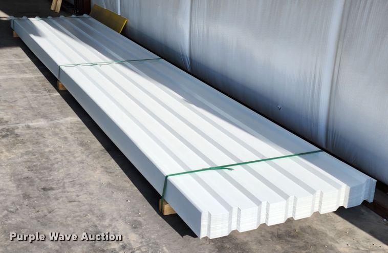 image for item KC9732 (160) sheets of 2022 Doerksen Metal Components metal siding/roofing