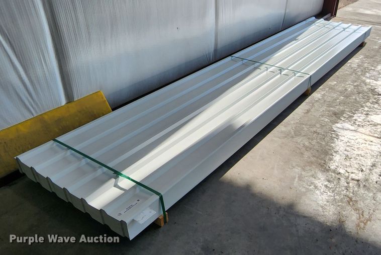 image for item KC9732 (160) sheets of 2022 Doerksen Metal Components metal siding/roofing