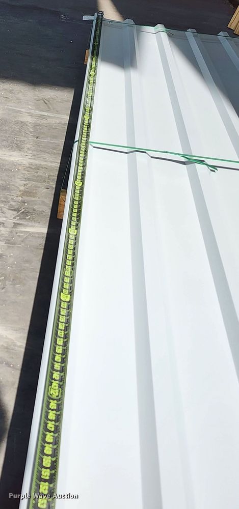 image for item KC9732 (160) sheets of 2022 Doerksen Metal Components metal siding/roofing