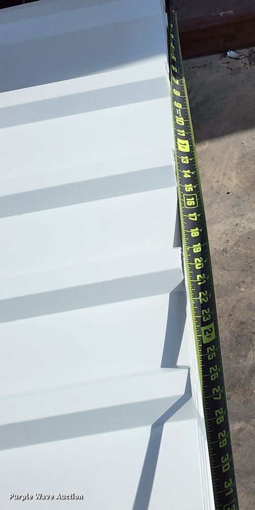 image for item KC9732 (160) sheets of 2022 Doerksen Metal Components metal siding/roofing