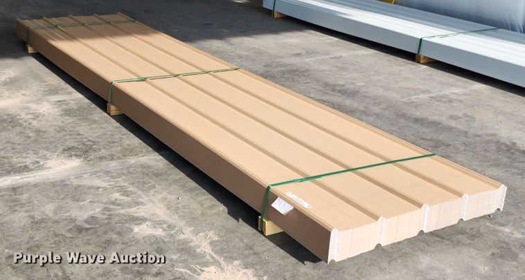 image for item KC9733 (174) sheets of 2022 Doerksen Metal Components metal siding/roofing
