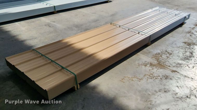 image for item KC9733 (174) sheets of 2022 Doerksen Metal Components metal siding/roofing