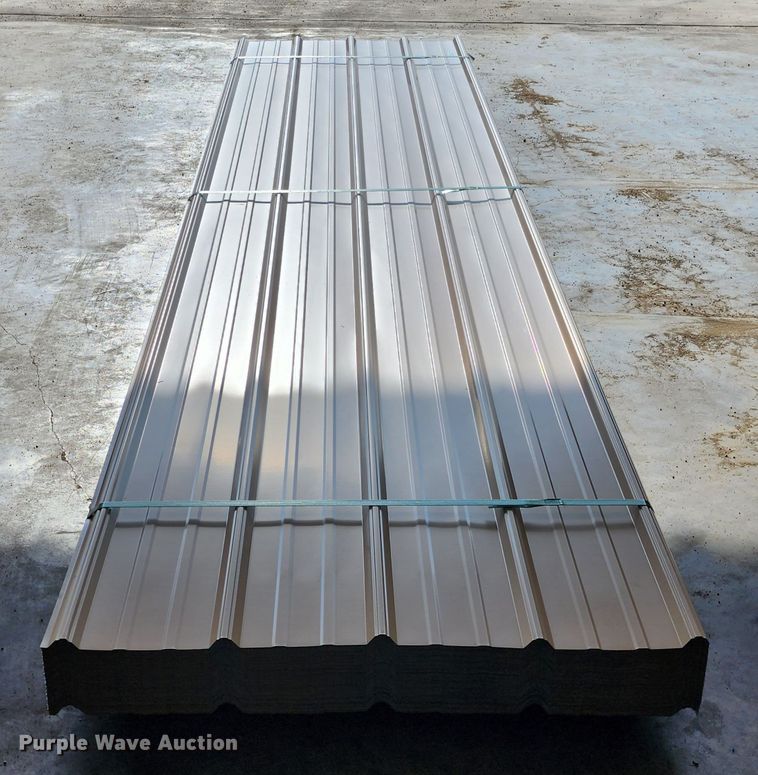 image for item KC9733 (174) sheets of 2022 Doerksen Metal Components metal siding/roofing