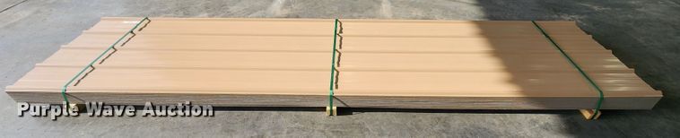 image for item KC9733 (174) sheets of 2022 Doerksen Metal Components metal siding/roofing