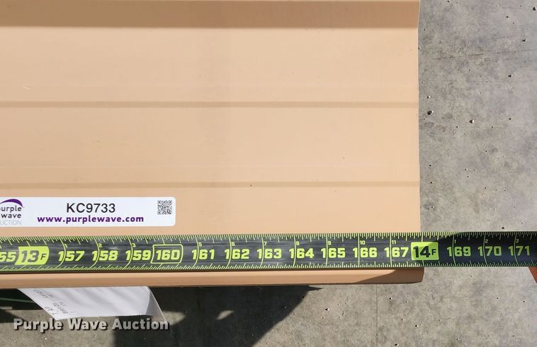 image for item KC9733 (174) sheets of 2022 Doerksen Metal Components metal siding/roofing