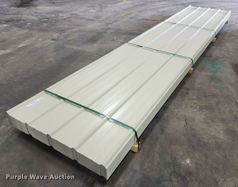 image for item KC9734 (170) sheets of 2022 Doerksen Metal Components metal siding/roofing