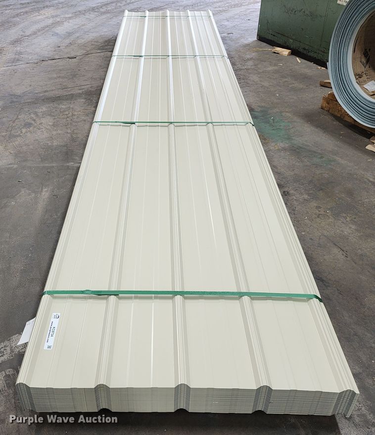 image for item KC9734 (170) sheets of 2022 Doerksen Metal Components metal siding/roofing