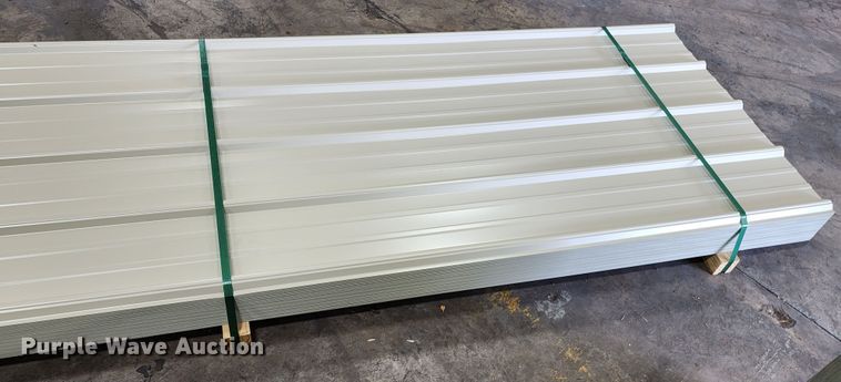 image for item KC9734 (170) sheets of 2022 Doerksen Metal Components metal siding/roofing