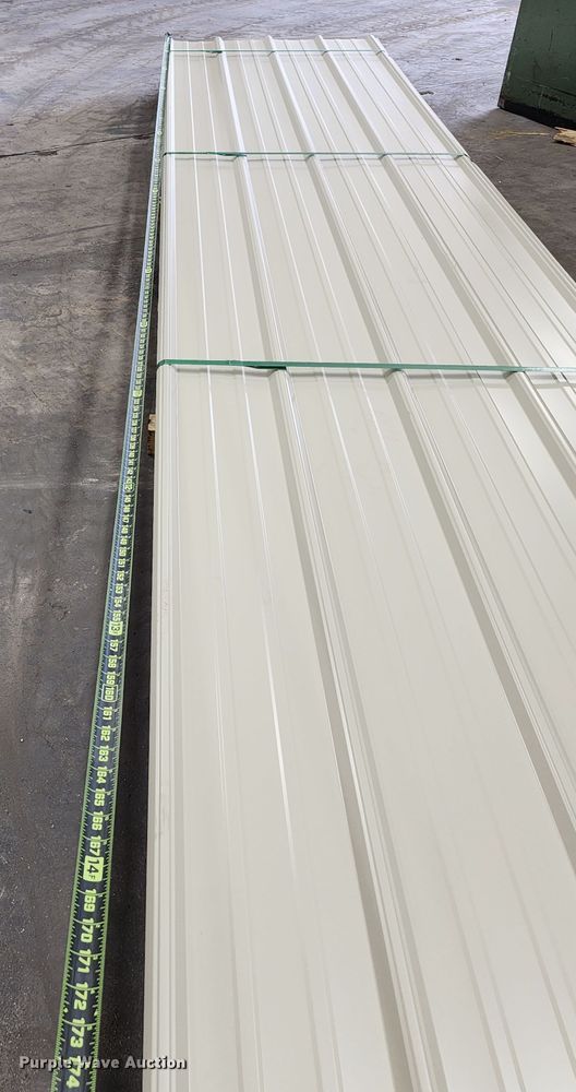 image for item KC9734 (170) sheets of 2022 Doerksen Metal Components metal siding/roofing