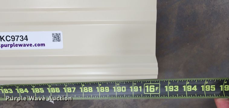 image for item KC9734 (170) sheets of 2022 Doerksen Metal Components metal siding/roofing