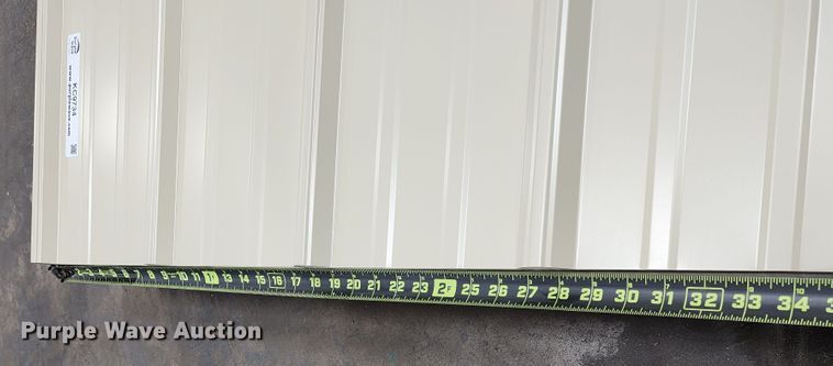 image for item KC9734 (170) sheets of 2022 Doerksen Metal Components metal siding/roofing