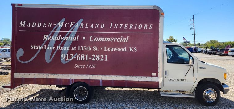 image for item KH9248 1995 Ford E350  box truck