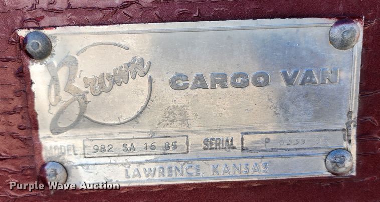 image for item KH9248 1995 Ford E350  box truck