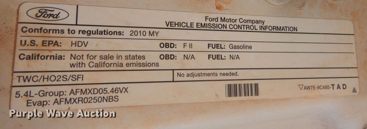 image for item LB9971 2010 Ford F250 Super Duty  pickup truck