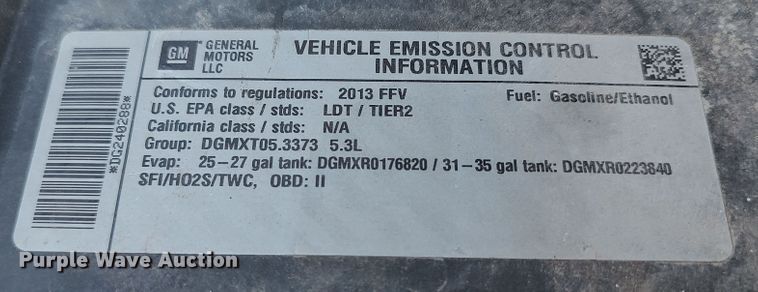 image for item LK9128 2013 Chevrolet Silverado 1500  Crew Cab pickup truck