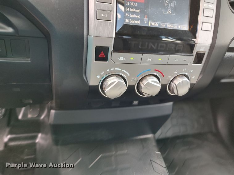 image for item LK9271 2018 Toyota Tundra  Double Cab pickup truck