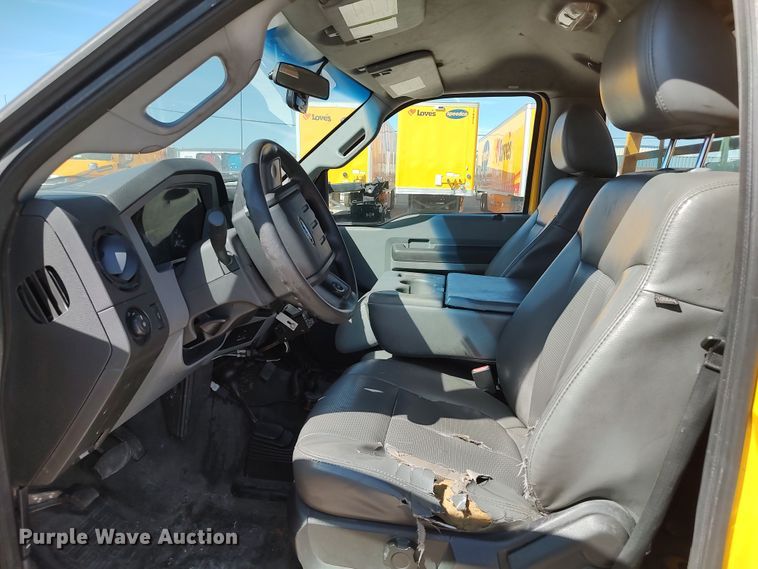 image for item LK9785 2014 Ford F350 Super Duty  utility bed pickup truck