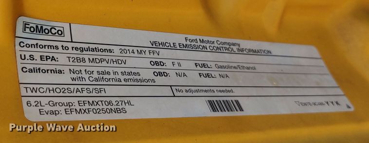 image for item LK9785 2014 Ford F350 Super Duty  utility bed pickup truck