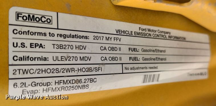 image for item LK9787 2017 Ford F350 Super Duty  utility bed pickup truck