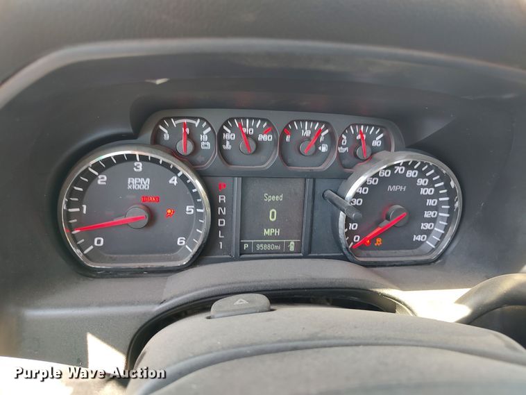 image for item LK9792 2017 Chevrolet Silverado 3500HD  utility bed pickup truck