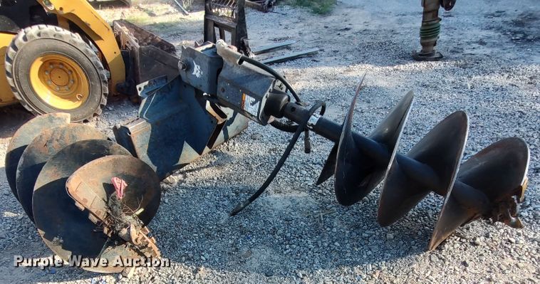 image for item LK9801 Bobcat 156  skid steer auger