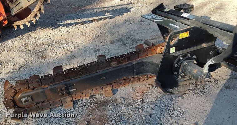 image for item LK9802 Caterpillar T9B  skid steer trencher