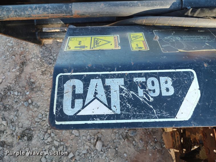 image for item LK9802 Caterpillar T9B  skid steer trencher