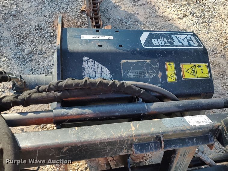 image for item LK9802 Caterpillar T9B  skid steer trencher