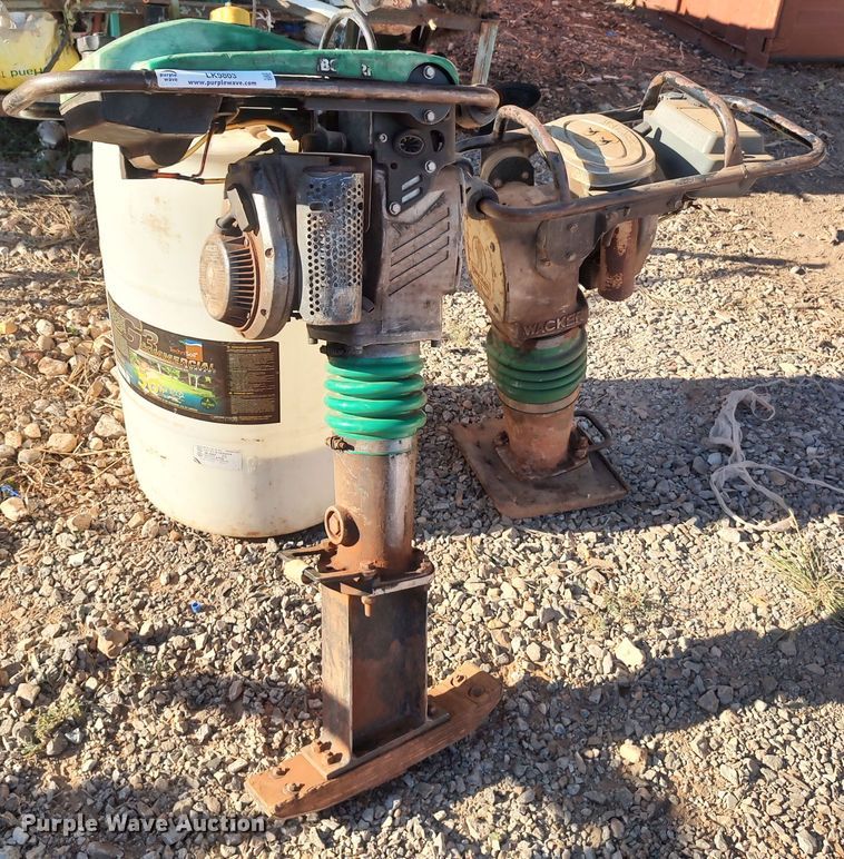 image for item LK9803 (2) Wacker plate compactors