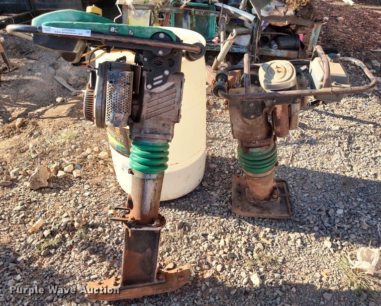 image for item LK9803 (2) Wacker plate compactors