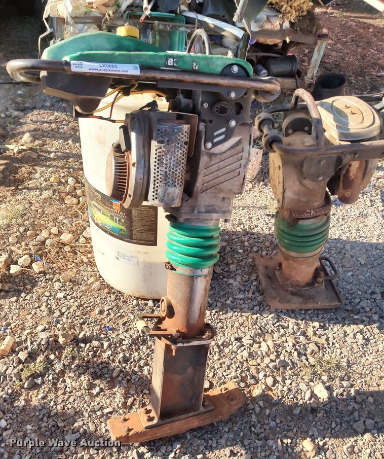 image for item LK9803 (2) Wacker plate compactors