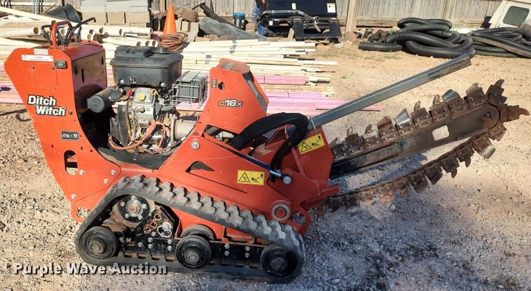 image for item LK9804 2021 Ditch Witch C16X  trencher