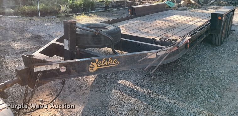 image for item LK9807 2013 Belshe WB12  utility trailer
