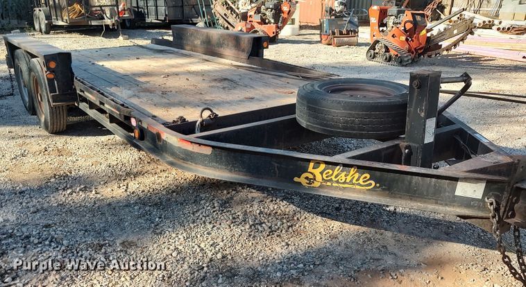 image for item LK9807 2013 Belshe WB12  utility trailer