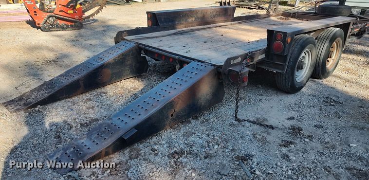 image for item LK9807 2013 Belshe WB12  utility trailer