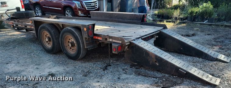 image for item LK9807 2013 Belshe WB12  utility trailer