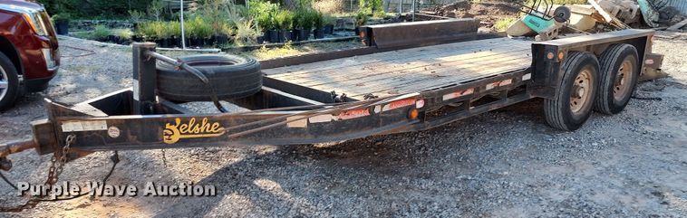 image for item LK9807 2013 Belshe WB12  utility trailer